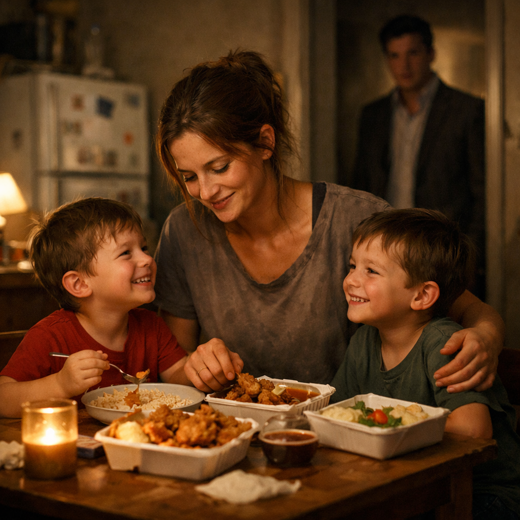 (nk)Se burlaron de la lavaplatos por llevarse sobras del restaurante… hasta que el dueño la siguió a casa y descubrió la verdad