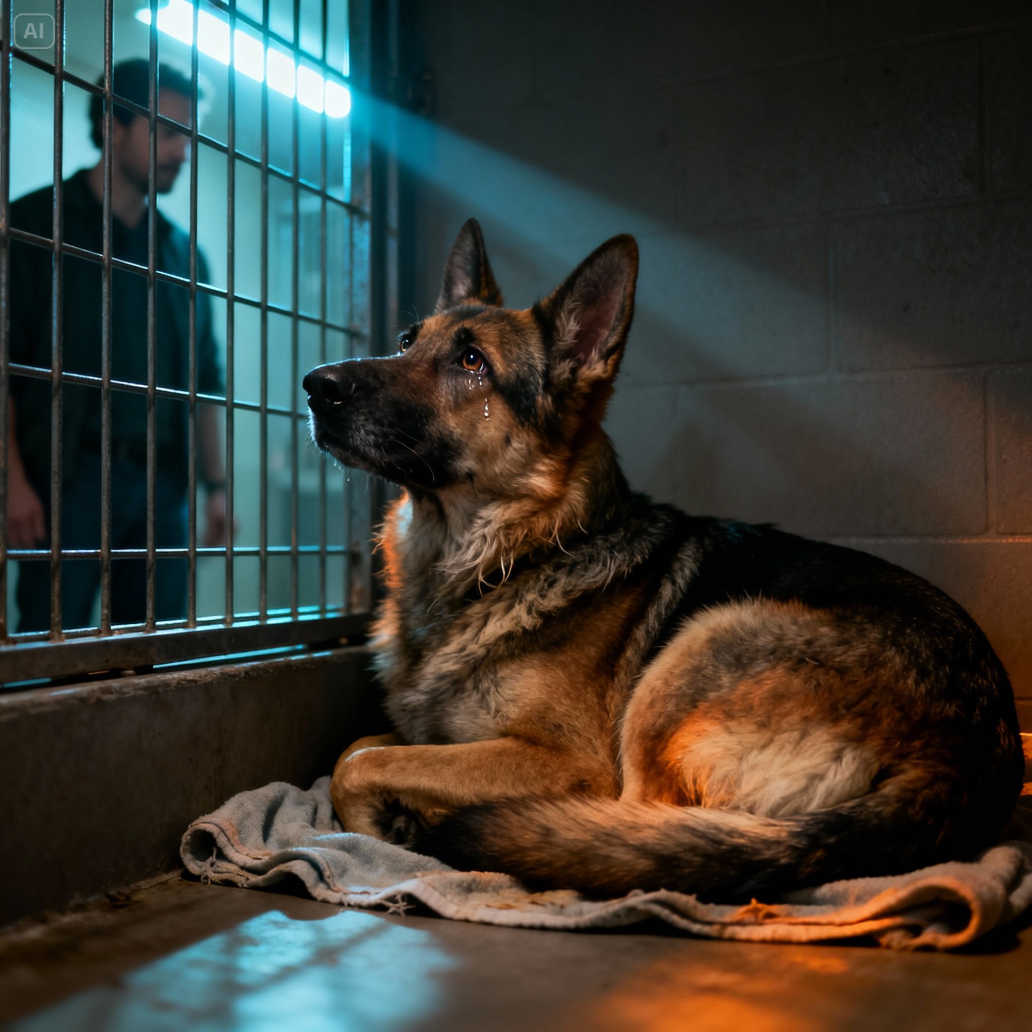 (nk)Los ojos del perro del refugio se llenaron de lágrimas en el momento en que reconoció, en ese desconocido, a su antiguo dueño. Era el encuentro que parecía haber estado esperando durante una eternidad.
