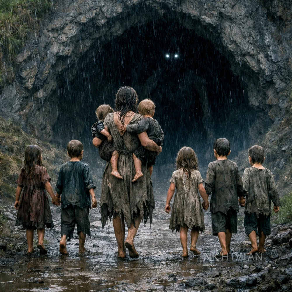 mx1 Viuda Se Escondió En La Gruta Que Todos Temían — Pero Lo Que Halló Allí La Hizo Llorar De Rodillas